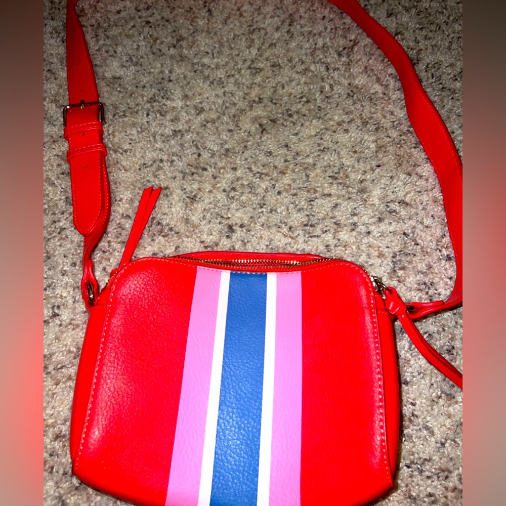 Red Cross body purse